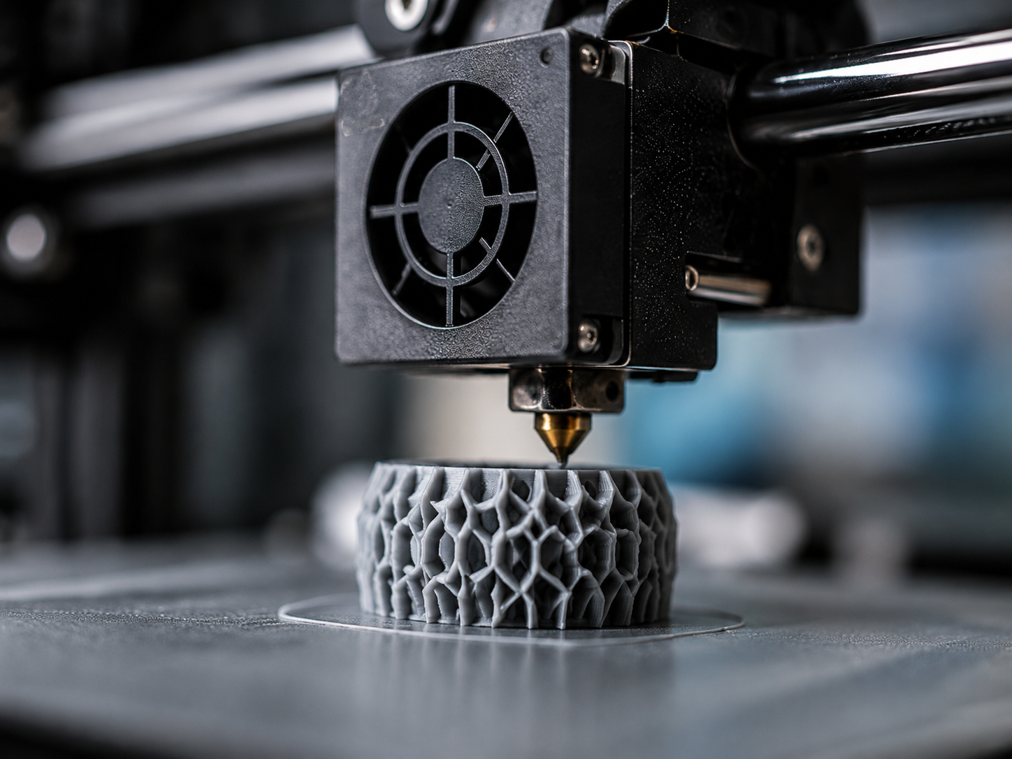 3D-Druck Nahaufnahme